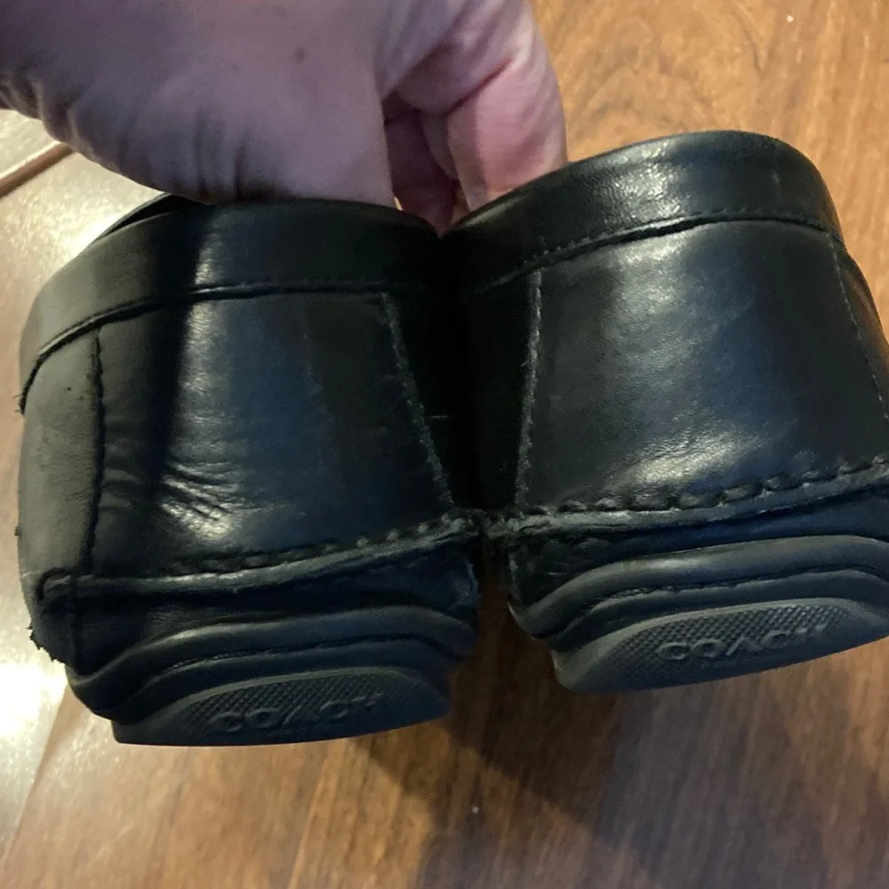 Coach Men's Black Loafers Sz 11
